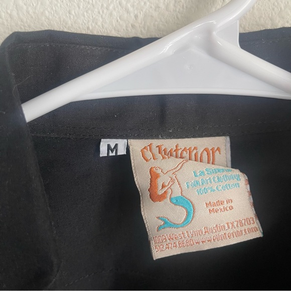 El Interior 4 Pocket Short Sleeve Hawaiian Button Down Shirt - Picture 5 of 6